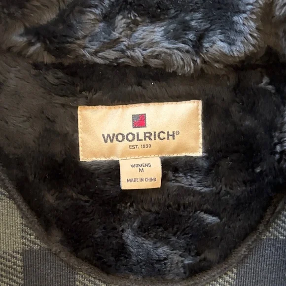 Woolrich Forest Plaid Fleece Vest - Picture 6 of 11